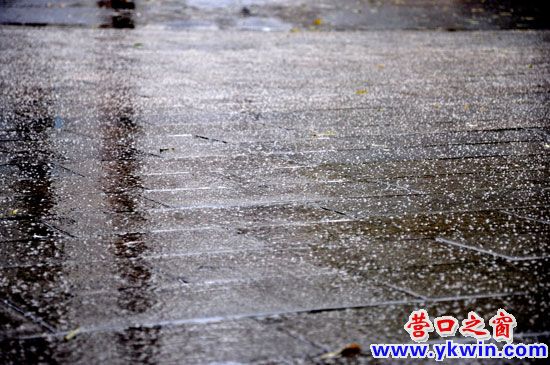 雨夹雪夹冰雹图片