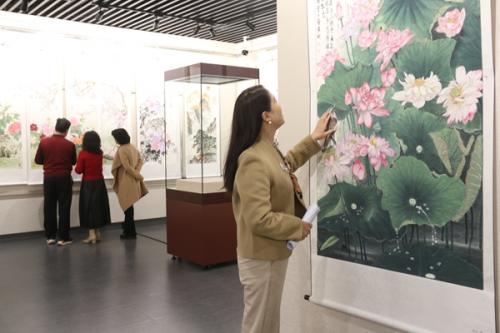 营口：“丹青书盛世 翰墨颂辉煌”书画展